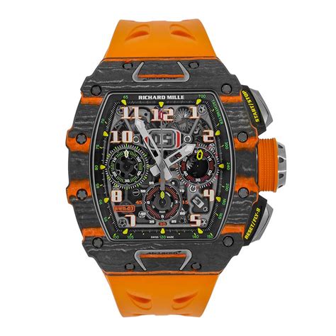 richard mille in box|richard mille watch price orange.